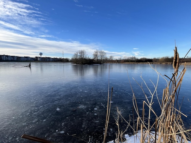 property view of water