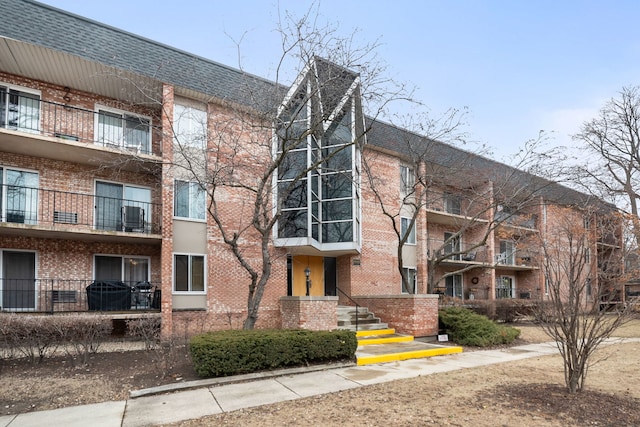 view of property featuring central AC