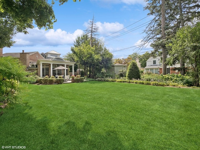 view of yard