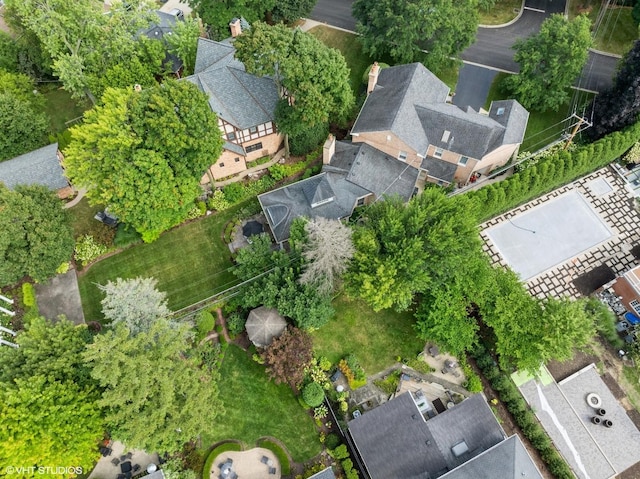 aerial view
