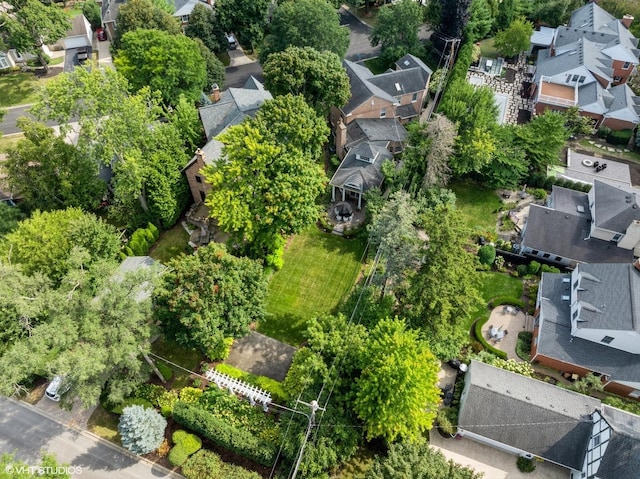 drone / aerial view
