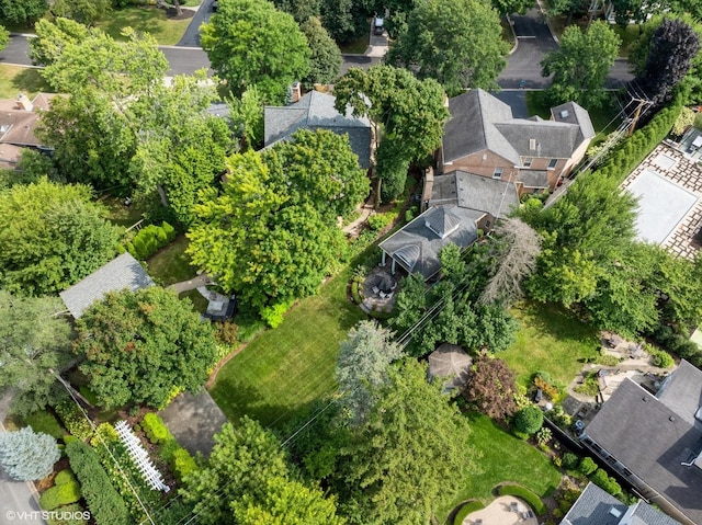 aerial view