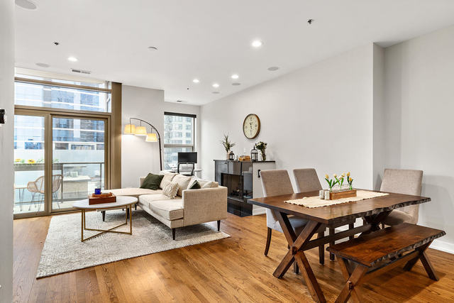 dining room featuring light wood-type flooring