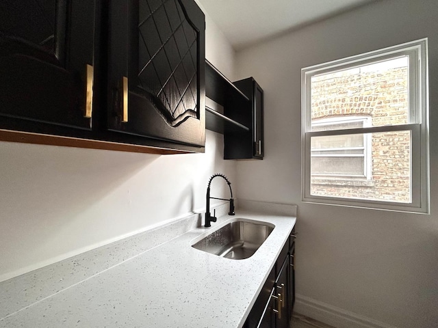 kitchen featuring sink