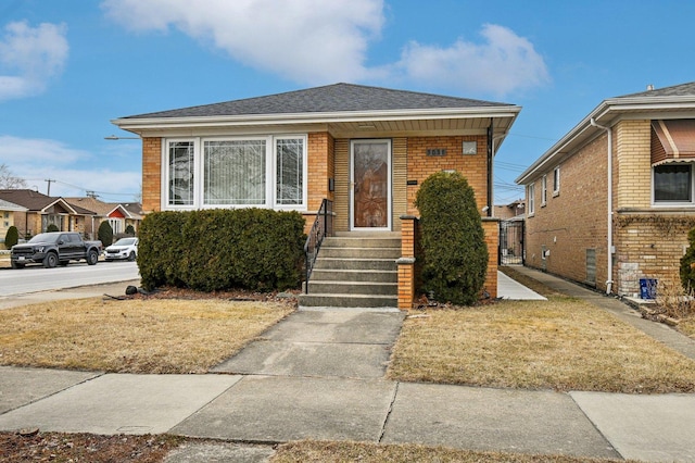 view of bungalow-style home