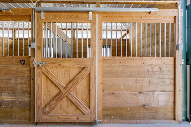 view of stable