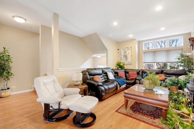 5405 W Galewood Ave, Chicago, IL 60639 - living room featuring light hardwood / wood-style flooring