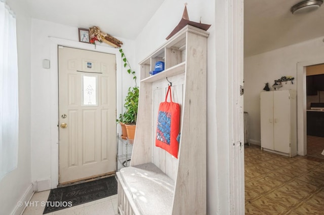 view of mudroom