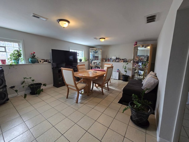611 Andover St, Chicago Heights, IL 60411 - tiled dining space with plenty of natural light