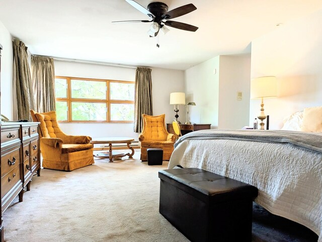 9018 S Oakley Ave, Chicago, IL 60643 - bedroom featuring carpet and ceiling fan