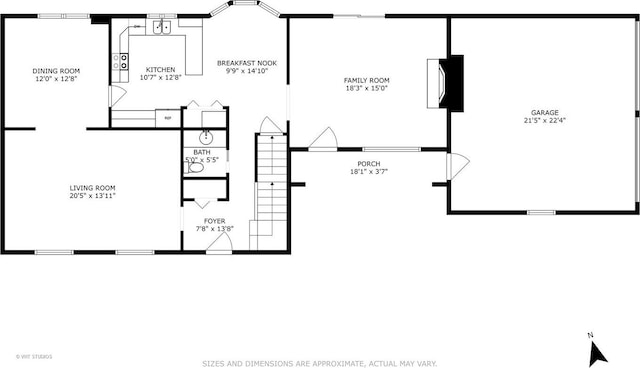 view of layout