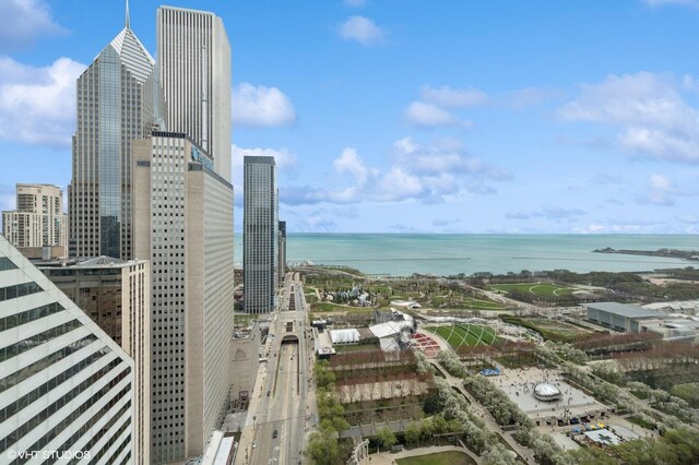 130 N Garland Ct Unit 4101, Chicago, IL 60602 - property's view of city featuring a water view