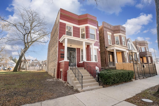 view of townhome / multi-family property