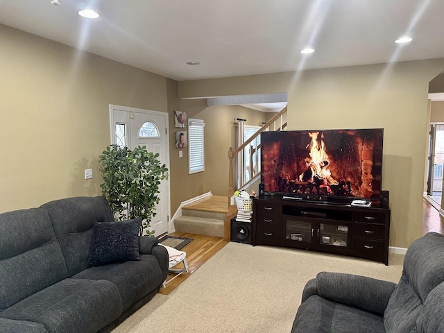 view of living room