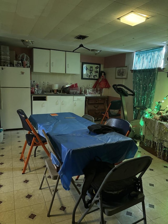 view of dining room