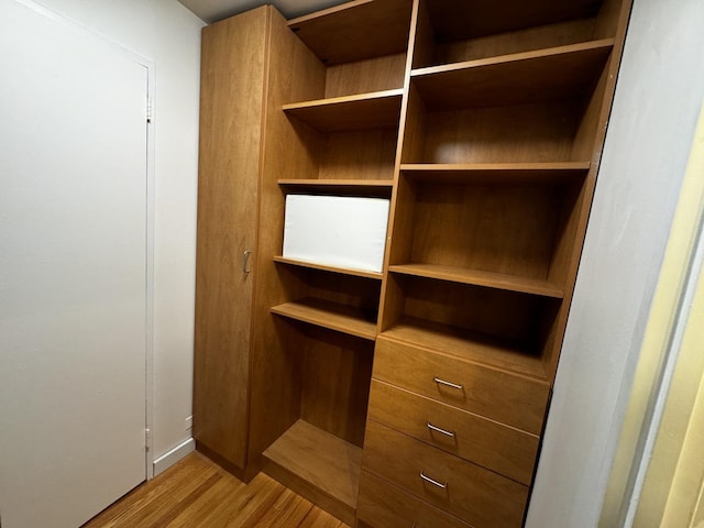 view of closet