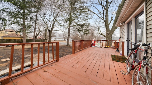 view of deck