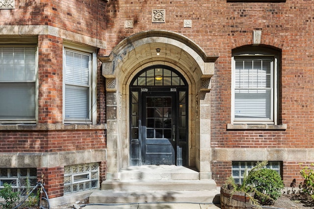 5331 S Harper Ave Unit 1, Chicago, IL 60615 - view of exterior entry featuring brick siding