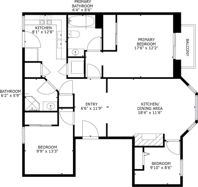 5331 S Harper Ave Unit 1, Chicago, IL 60615 - floor plan