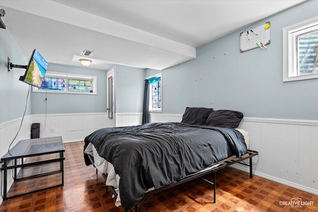 373 Wagonwood Rd, Round Lake, IL 60073 - bedroom featuring wainscoting and visible vents