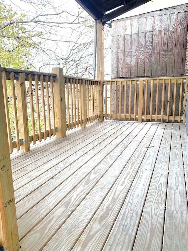 view of deck