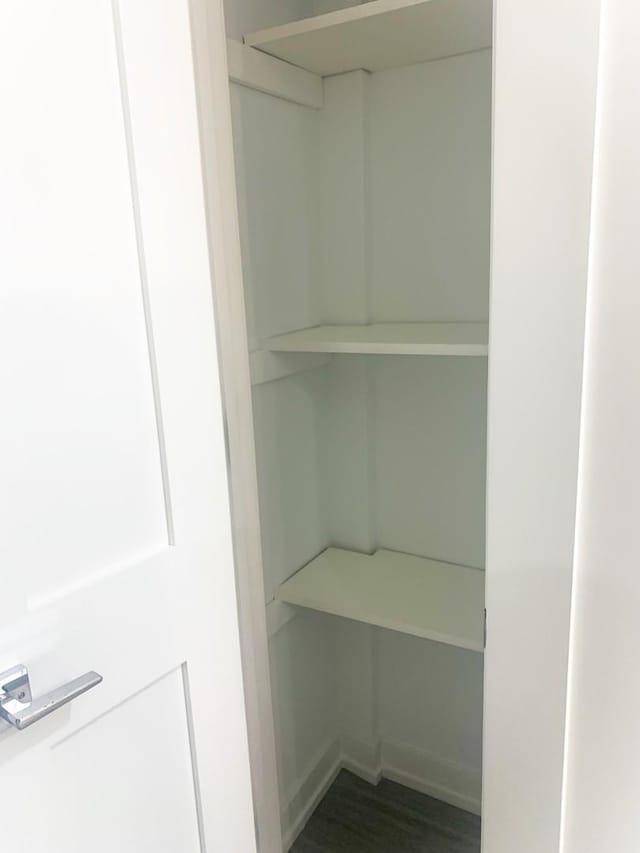 view of closet