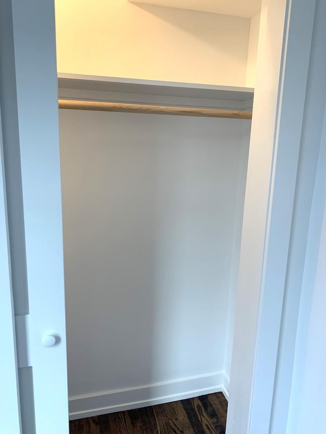 view of closet