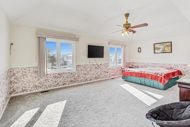 8431 Nielsen Dr, Tinley Park, IL 60487 - bedroom with carpet flooring and ceiling fan