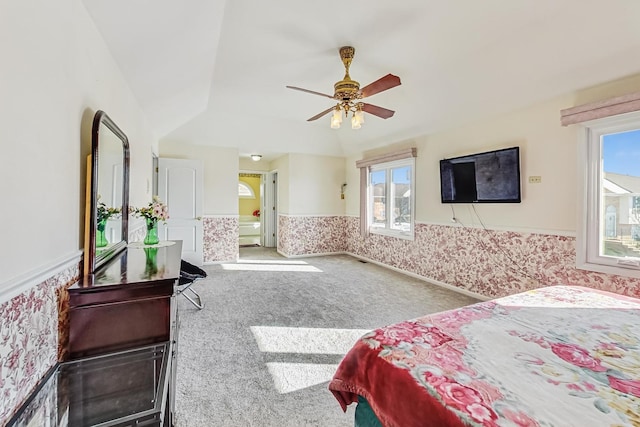 8431 Nielsen Dr, Tinley Park, IL 60487 - carpeted bedroom with ceiling fan