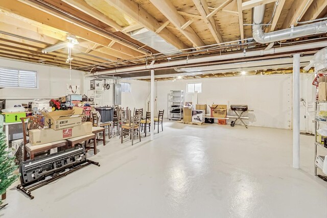 8431 Nielsen Dr, Tinley Park, IL 60487 - basement with electric panel