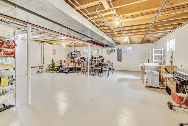 8431 Nielsen Dr, Tinley Park, IL 60487 - basement with electric panel
