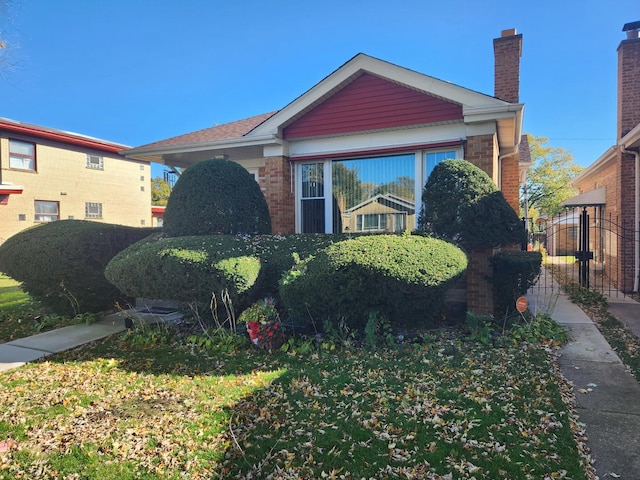 view of front of house