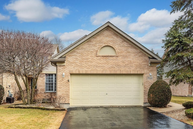 front of property featuring a garage