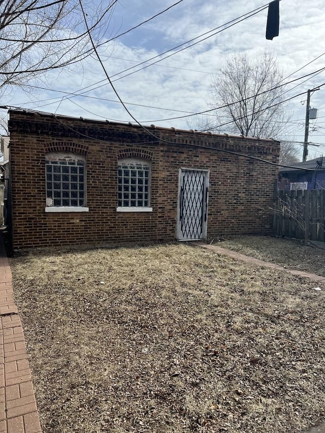 view of back of house