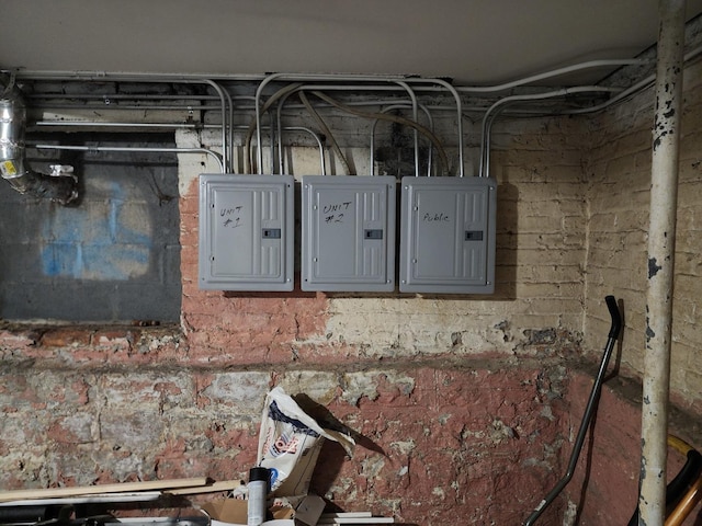 utilities with electric panel