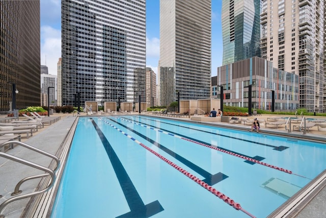 view of swimming pool