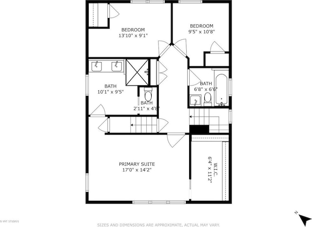 2645 Prairie Ave, Evanston, IL 60201 - floor plan