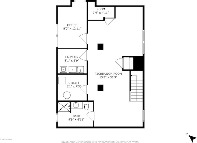 2645 Prairie Ave, Evanston, IL 60201 - floor plan