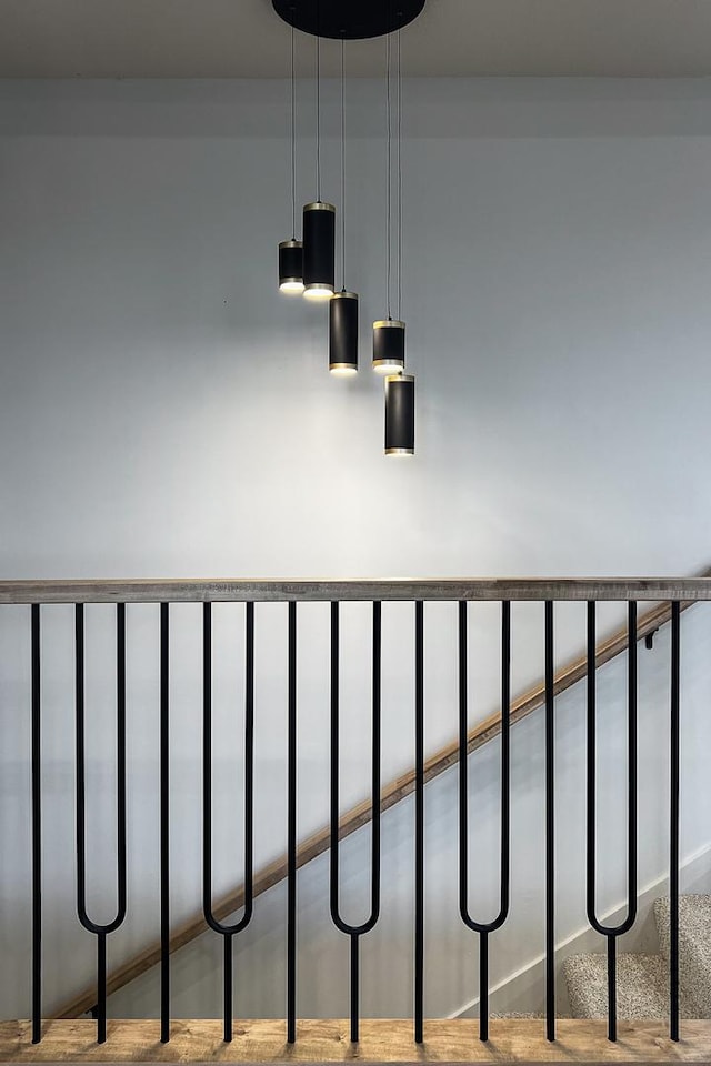 view of staircase