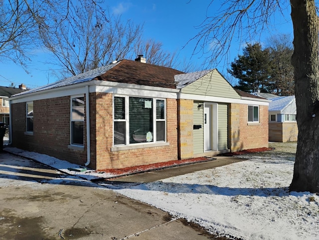 view of bungalow