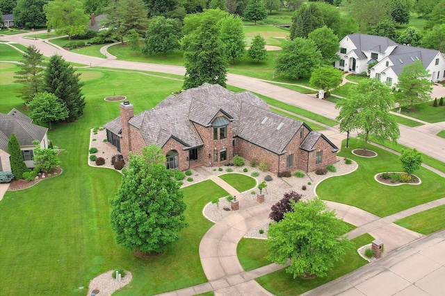 1801 Cobblefield Ct, Champaign, IL 61822 - aerial view of residential area