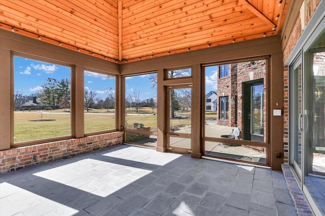 1801 Cobblefield Ct, Champaign, IL 61822 - view of unfurnished sunroom