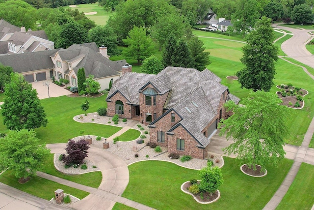 1801 Cobblefield Ct, Champaign, IL 61822 - aerial view of property and surrounding area