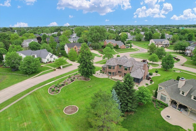 1801 Cobblefield Ct, Champaign, IL 61822 - aerial view of residential area