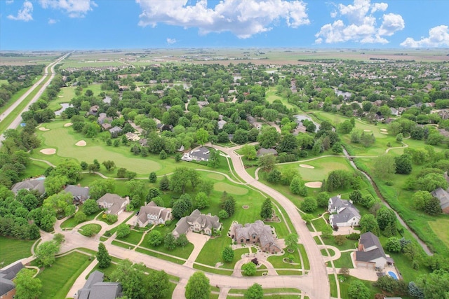 1801 Cobblefield Ct, Champaign, IL 61822 - aerial perspective of suburban area