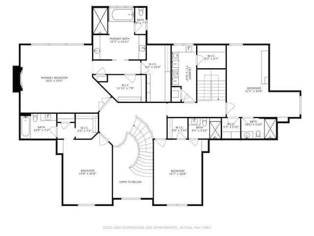 6 Ivy Ln, Oak Brook, IL 60523 - floor plan