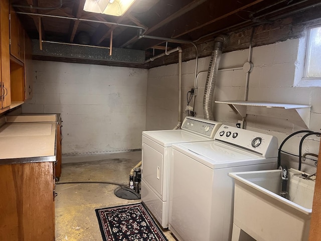 view of basement