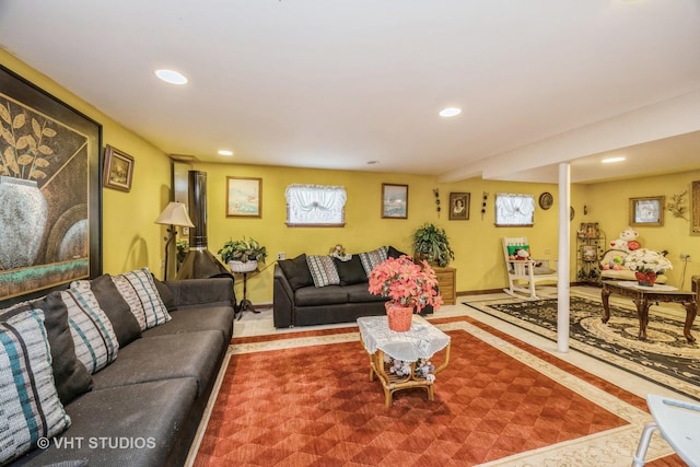 view of living room