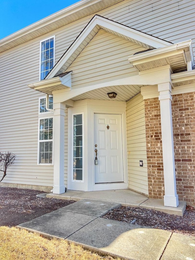 view of entrance to property