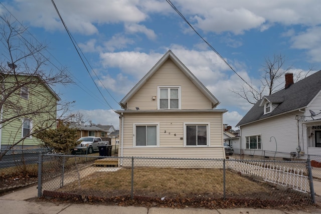 view of bungalow-style home